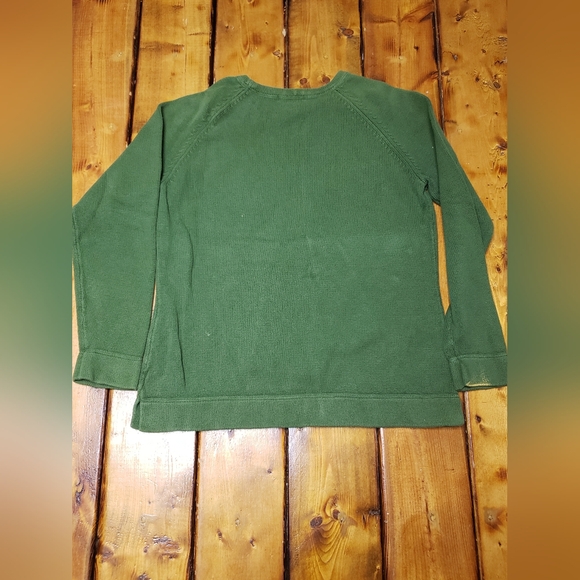 Eddie Bauer Woman's Green Sweater - Picture 2 of 4
